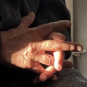 Crossed fingers foto