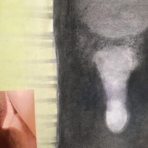 The nearness of you -pastel en foto op papier