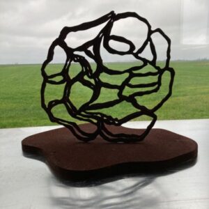 Cortenstaal tuinbeeld