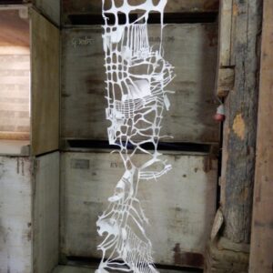 inspired by lace, onderdeel van papier installatie