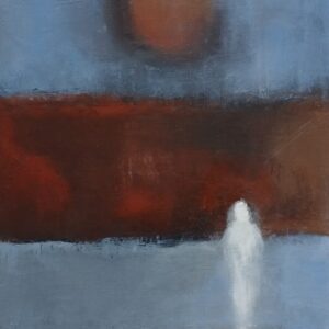 30-30cm. Olie/linnen