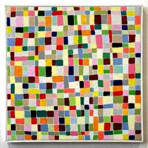 'IntraExtro 14', 50x50cm, olieverf op doek