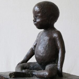 baby Johan 40 - 31 - 29,5 cm brons